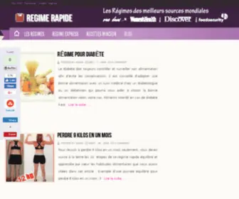 Eregimerapide.com(Régime Rapide) Screenshot