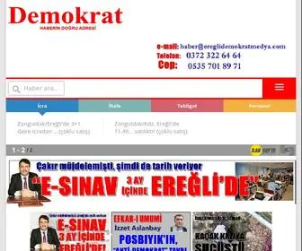 Ereglidemokratmedya.com(Kdz.Ereğli Demokrat Medya) Screenshot