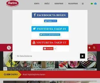 Ereglimetro.com.tr(Ereğli Haberleri) Screenshot