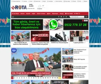 Ereglirotahaber.com(Ereğli) Screenshot