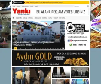 Eregliyankihaber.com(Yankı) Screenshot