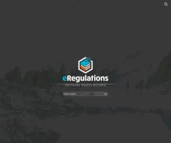 Eregulations.com(Eregulations) Screenshot