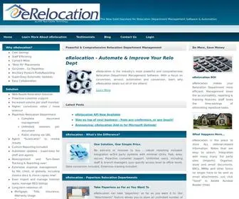 Erelocation.net(Powerful & Comprehensive Relocation Department Management Software) Screenshot