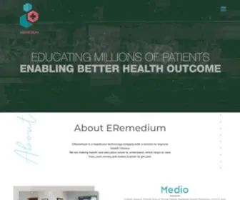 Eremedium.com(India's Leading Health Education Platform) Screenshot
