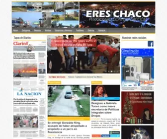 Ereschaco.com(Eres Chaco) Screenshot