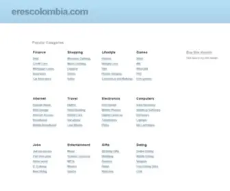 Erescolombia.com(Programas) Screenshot