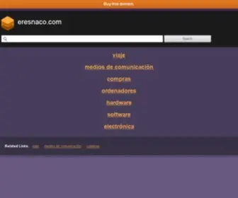Eresnaco.com(Eres Naco) Screenshot