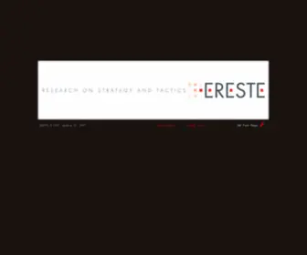 Ereste.com.pl(Research on Strategy and Tactics) Screenshot