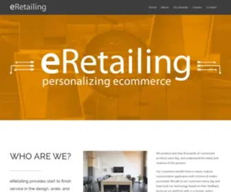 Eretailing.com(Apparel Decoration Technology) Screenshot