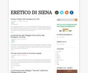 Ereticodisiena.it(Sanità) Screenshot