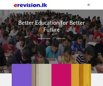 Erevision.lk(Online Learning System) Screenshot