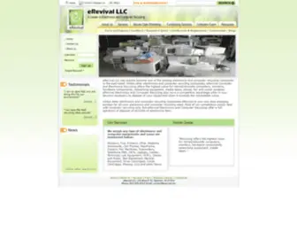 Erevival.com(Computer Recycling New Jersey) Screenshot