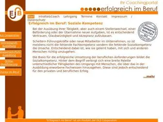 Erfolg-IM-Beruf.com(Erfolgreich im Beruf) Screenshot