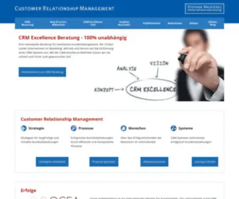 Erfolg-Mit-CRM.de(Ihre unabhängige Unternehmensberatung für erfolgreiches CRM) Screenshot