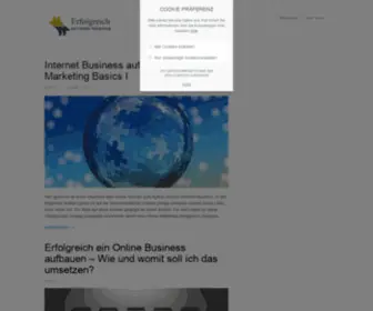 Erfolgreich-Onlinemarketing.de(Erfolgreich mit Online Marketing) Screenshot