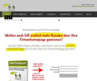 Erfolgreiche-Firmenhomepage.de(Firmenhomepage) Screenshot