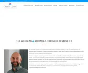 Erfolgreicher-Vermieten.de(Ferienwohnung & Ferienhaus vermieten 2022 mit Oliver Lehne) Screenshot