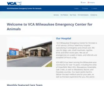 Erforanimals.com(VCA Milwaukee Emergency Center for Animals) Screenshot