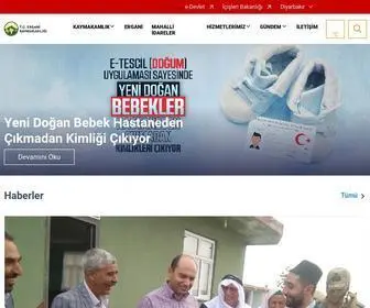 Ergani.gov.tr(Ergani Kaymakaml) Screenshot