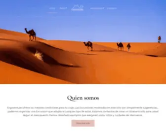 Ergaventure.com(Tu aventura en Marruecos empieza aquí) Screenshot