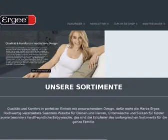 Ergee.com(Qualität) Screenshot