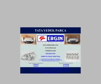 Erginotomotiv.com.tr(TATA) Screenshot