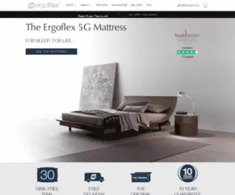 Ergo-Flex.eu(Memory Foam Mattress) Screenshot