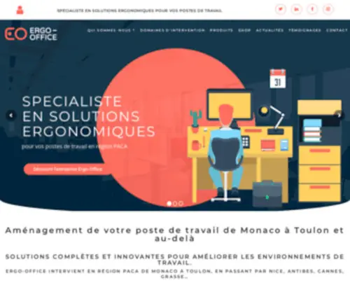 Ergo-Office.fr(Ergo Office) Screenshot
