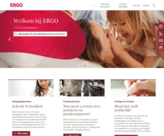 Ergo.be(Notre mission) Screenshot