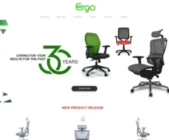Ergo.com.ph(Ergonomic Office Solutions) Screenshot