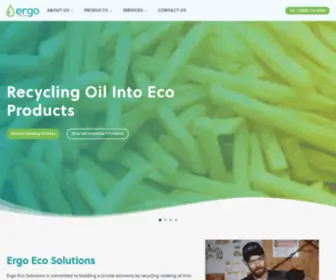 Ergo.eco(Recycling Used Cooking Oil) Screenshot