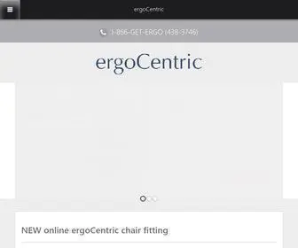 Ergocentric.com(Our sole mission) Screenshot