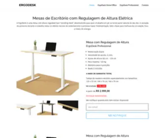 Ergodesk.com.br(Mesas com Regulagem de Altura) Screenshot