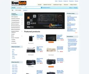 Ergogeek.com(Ergogeek) Screenshot