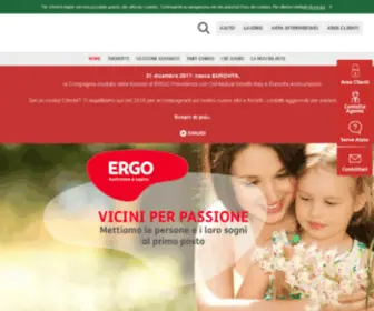 Ergoitalia.it(ERGO Italia) Screenshot