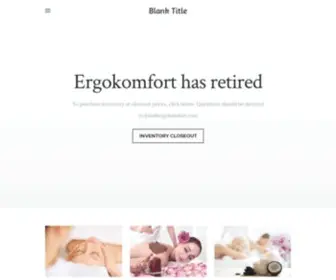 Ergokomfort.com(ergokomfort) Screenshot