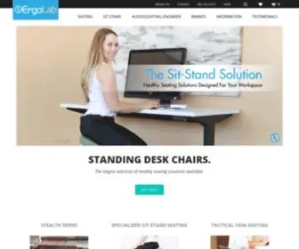 Ergolab.com(Buy the Best Ergonomically Correct Chairs) Screenshot