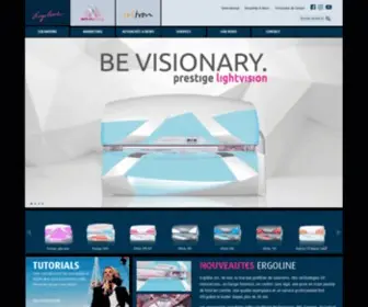 Ergoline-France.fr(Ergoline France) Screenshot