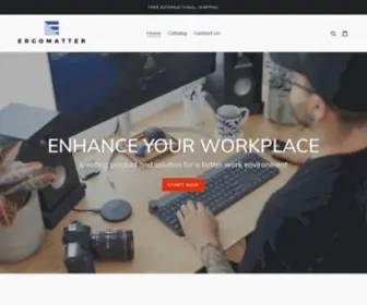 Ergomatter.com(Ergomatter) Screenshot