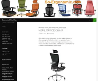 Ergonomic-Office-Chairs.org(Ergonomic Office Chair) Screenshot