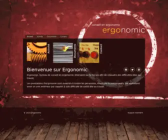 Ergonomic.ch(Conseil en ergonomie) Screenshot