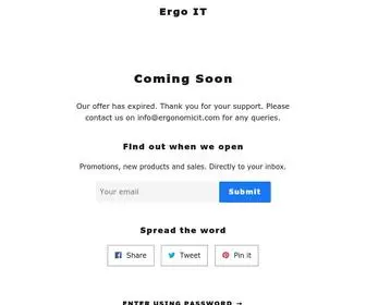 Ergonomicit.com(Ergonomicit) Screenshot