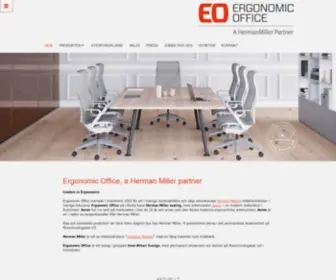 Ergonomicoffice.se Screenshot