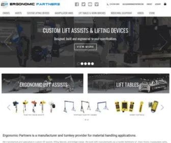 ErgonomicPartners.com(Ergonomic Partners) Screenshot