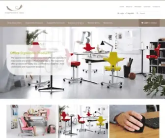 Ergonomicsnow.com.au(Ergonomic Chairs and office ergonomic products) Screenshot