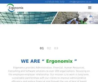 Ergonomix.co.za(Ergonomix) Screenshot