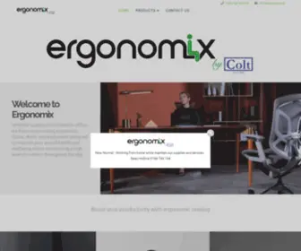 Ergonomix.lk(Modern Ergonomic chairs in Sri Lanka) Screenshot