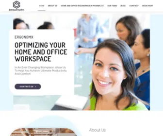 Ergonomx.net(ERGONOMX Home and Office Comfort) Screenshot