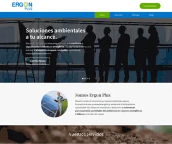 Ergonplus.com(Servicios de consultoría) Screenshot