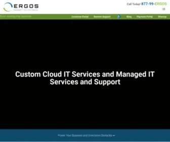 Ergoscloud.com(Global Managed Service Provider) Screenshot